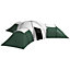 Outsunn Large Camping Tent with 3 Bedroom, Living Area and Porch for 6-9 Person