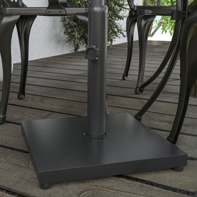 Heavy duty on sale parasol base