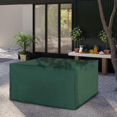 Outsunny 135x135x75cm UV Rain Protective Cover For Garden Patio Wicker