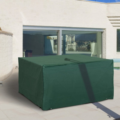 Outsunny 135x135x75cm  UV Rain Protective Cover For Garden Patio Wicker Rattan