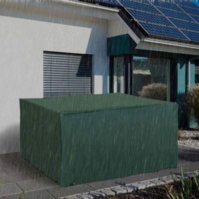 Outsunny 135x135x75cm  UV Rain Protective Cover For Garden Patio Wicker Rattan - 7