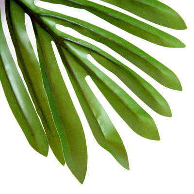 Outsunny 150cm(5ft) Palm Tree Artificial Faux Decor Green Plant Home Office - 9