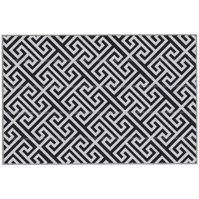Outsunny 182x274cm Reversible Outdoor Rug Portable Plastic Straw RV Camping Mat