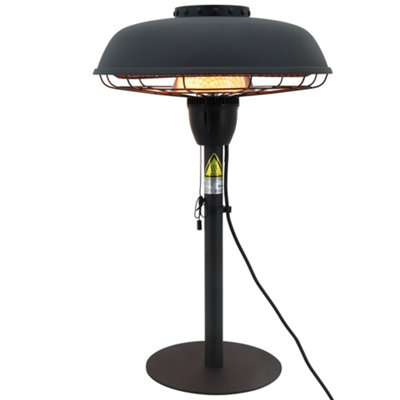 Outsunny 2.1kW Table Top Patio Heater with 3 Heat Settings, Infrared