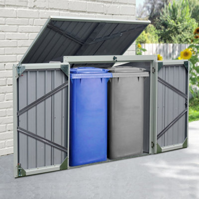 Lockable garbage bin online