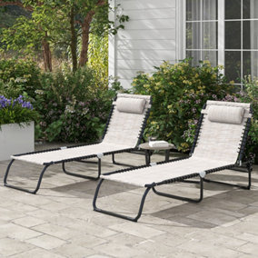 B&q garden chairs online and loungers