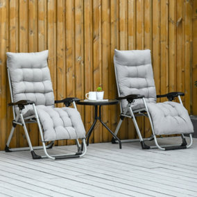 Grey garden best sale chairs b&q