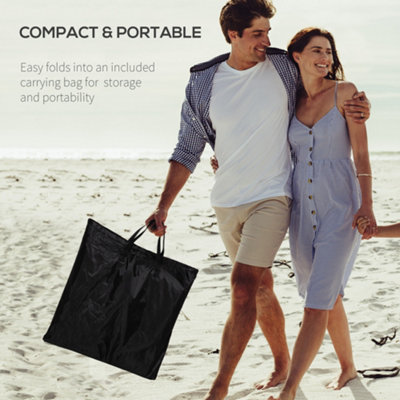 Beach mat seat discount