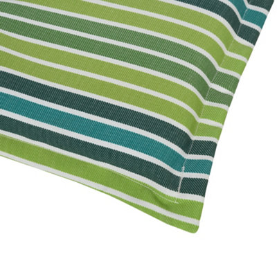 Outsunny 2 Pieces Replacement Cushions for Garden Bench, with Strips, Green