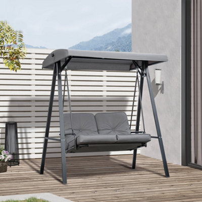 2 seater garden discount swing seat b&q