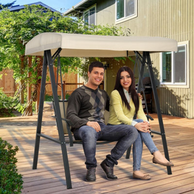 2 seater garden 2025 swing seat b q