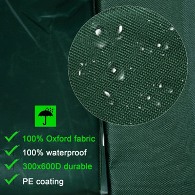 Outsunny 205x145x70cm UV Rain Protective Cover For Garden Patio Rattan Furniture