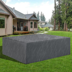 Outsunny 225x210cm Outdoor Garden Furniture Protective Cover Water UV Resistant