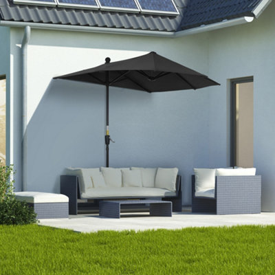 Amazon.com: NWKHRSO 2.7 M Sun Shade, Semicircular Polyester