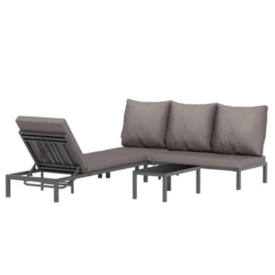 Aluminium recliner hotsell