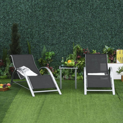 Sunbathing on sale lounge chairs