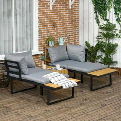 Outsunny 3 piece patio set new arrivals