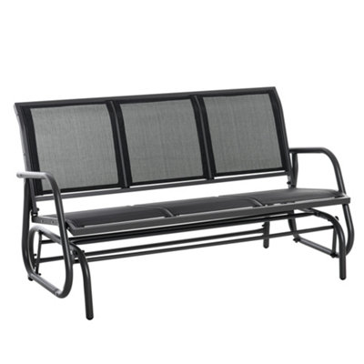 Black 2024 glider rocker