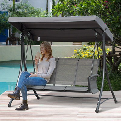 Modern garden swing discount seat