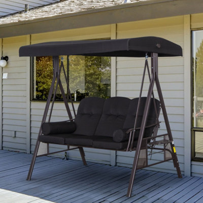 3 seat porch cheap swing