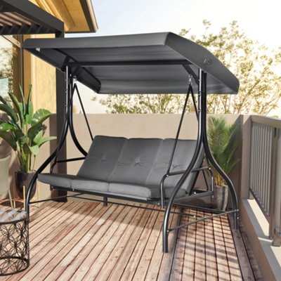 Swing bed store with canopy