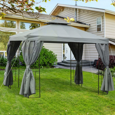 Gazebo for garden clearance party