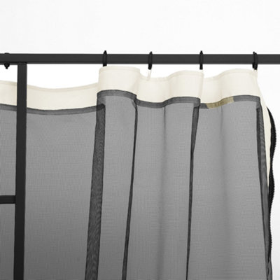 Outsunny 302 x 207cm Universal Replacement Gazebo Mesh Netting Screen Walls