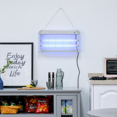 Outsunny 30W Mosquito Insect Killer Pest Bug Trap Lamp Electric