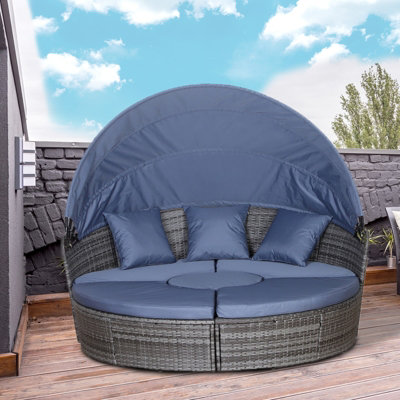 Plastic rattan deals furniture set