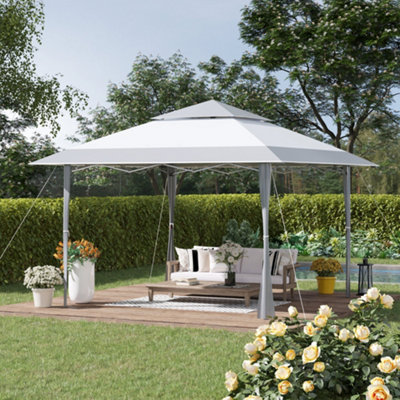 Pop up outlet patio gazebo