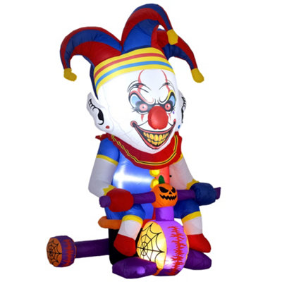 Fun World Light Up Décoration Sorcière Balançoire 36 Halloween