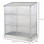 Outsunny 4x2ft 3-Tier Greenhouse Outdoor Plant Grow Aluminium Frame w/ Roof Door