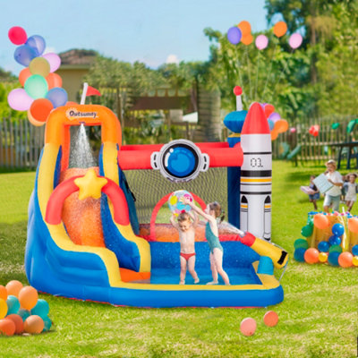 Big inflatable water slides best sale for sale