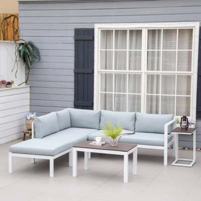 Aluminium frame garden sofa top