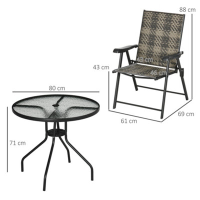 5 piece round glass deals top dining set