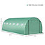 Outsunny 6 x 3 x 2m Greenhouse Replacement Cover ONLY for Tunnel Greenhouse