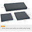Outsunny 7 Pcs Outdoor Cushion Pads for Rattan Patio Conversation Set, Grey