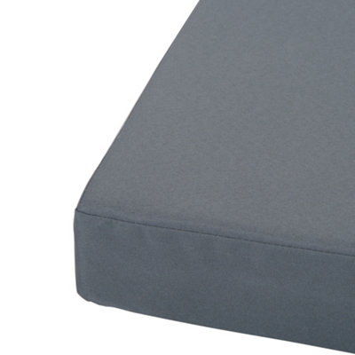 Outsunny 7 Pcs Outdoor Cushion Pads for Rattan Patio Conversation Set Grey