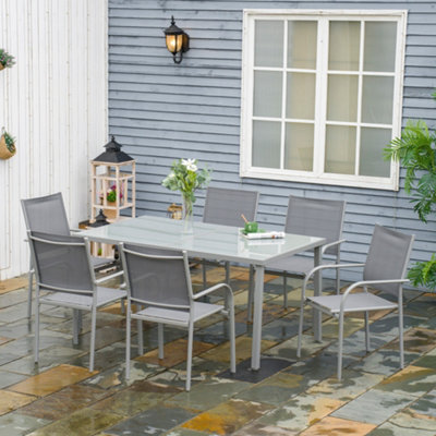 Outsunny 7 discount piece outdoor patio