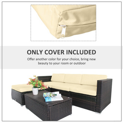 Replacement rattan corner sofa shop cushions