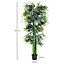 Outsunny Artificial Bamboo Tree Plant In a Pot 1.8M for Home or Office