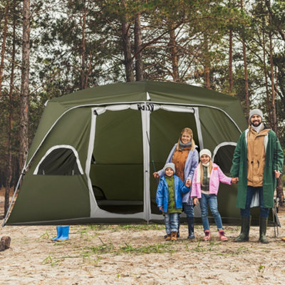 2 room camping tent best sale