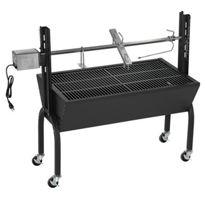 Outdoor grills shop with rotisserie