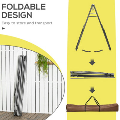 Foldable hammock stand on sale diy
