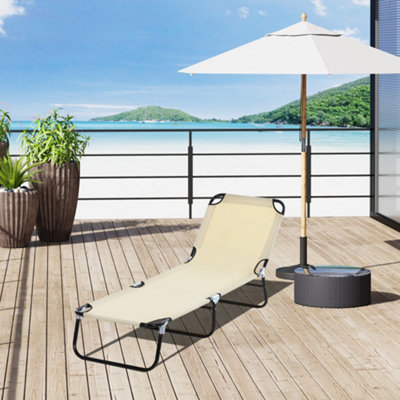 Lounge on sale bench outdoor