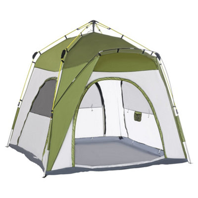 4 person stand up tent best sale