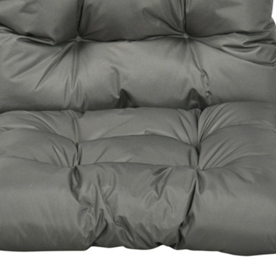Outsunny Garden Back Chair Cushion Patio Seat Cushion Pad Outdoor & Indoor Use - 9