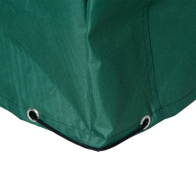 Outsunny Garden Furniture Cover Outdoor Waterproof Rattan Set Rain Protection Green - 7