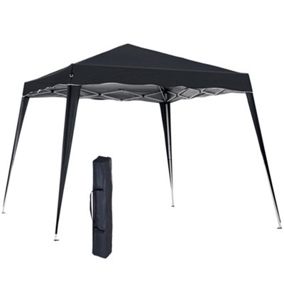 Outsunny Garden Pop up Gazebo Tent Marquee Party Steel Water-resistant 3 x 3M