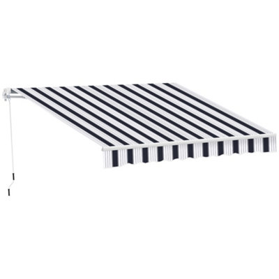 Outsunny Garden Sun Shade Canopy Patio Awning  Shelter Outdoor Retractable